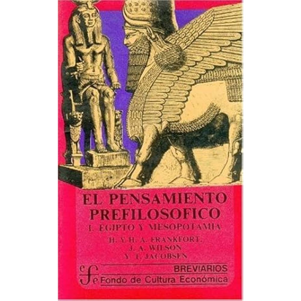 Livro: El Pensamiento Prefilosofico