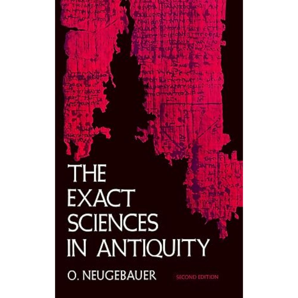 Livro: The Exact Sciences in Antiquity